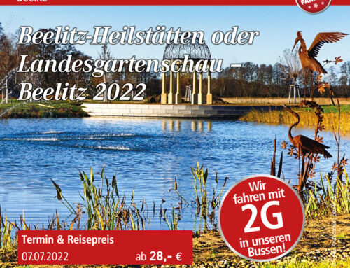 Beelitz-Heilstätten oder Landesgartenschau ­– Beelitz 2022